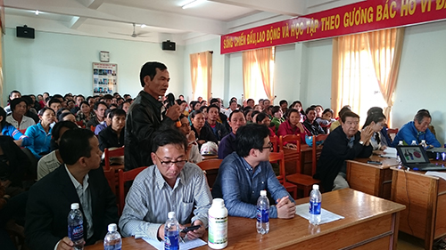 Hội Thảo về các biện pháp phòng trừ tuyến trùng tổng hợp và giới thiệu sản phẩm sinh học Tiêu Tuyến Trùng Landsaver tại xã Tân Văn,Lâm Hà, Lâm Đồng