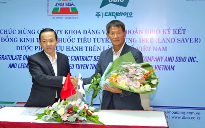 Ký kết hợp tác giữa Khoa Đăng (Việt Nam) – DBiO (Hàn Quốc) phát triển sản phẩm Tiêu Tuyến Trùng 18EC tại Việt Nam